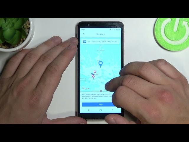 Video thumbnail for How to Set Up Location on SAMSUNG Galaxy A3 Core Google Maps – Change Home Address & Work Locaction