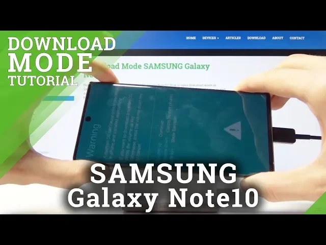 Video thumbnail for Download Mode SAMSUNG Galaxy Note 10 - How to Open & Use Download Mode