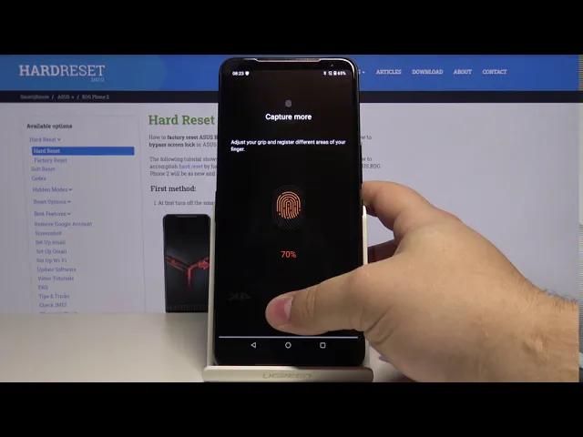 Video thumbnail for How to Add Fingerprint in ASUS ROG Phone 2 – Set Up Lock Screen