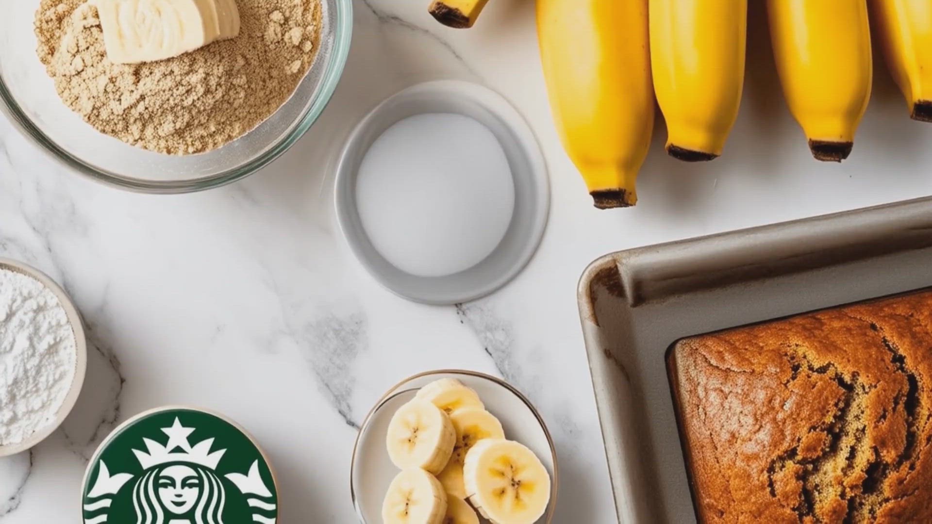 'Video thumbnail for Mastering Starbucks-Style Banana Bread: A DIY Copycat Recipe'