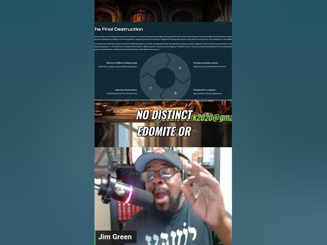Video thumbnail for The Edomites are Gone! #hebrewisraelite #hebrewisraelitemusic #hebrewisraelitevschristiandebate