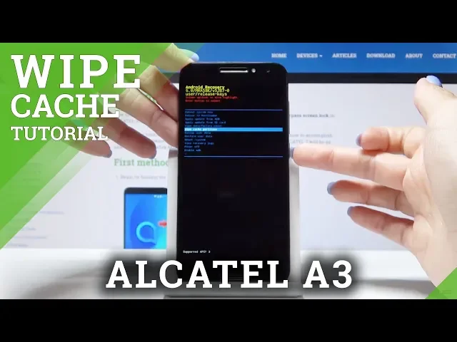 Video thumbnail for How to Format Cache in Alcatel A3 - Wipe Cache Partition