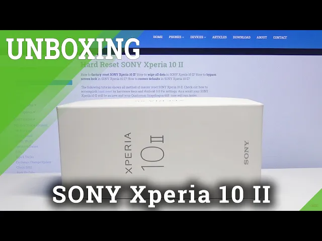 Video thumbnail for SONY Xperia 10 II UNBOXING – What’s the inside box / Quick Review