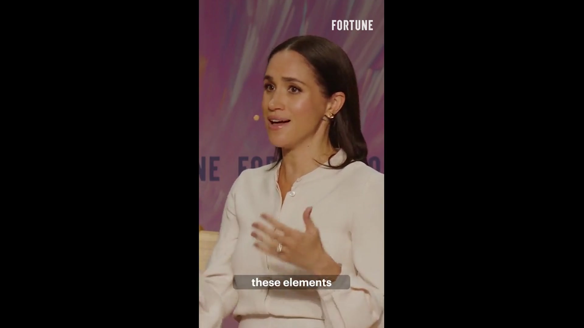 'Video thumbnail for Meghan, Duchess of Sussex on investing in female founders'