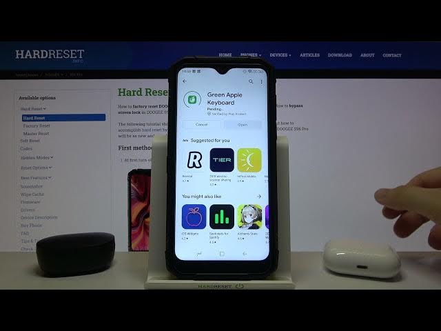 Video thumbnail for How to Download iPhone Keyboard on DOOGEE S96 Pro – Install Green Apple Keyboard