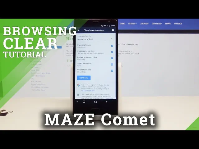 Video thumbnail for MAZE Comet Clear Browsing Data / Reset History /  Reset History