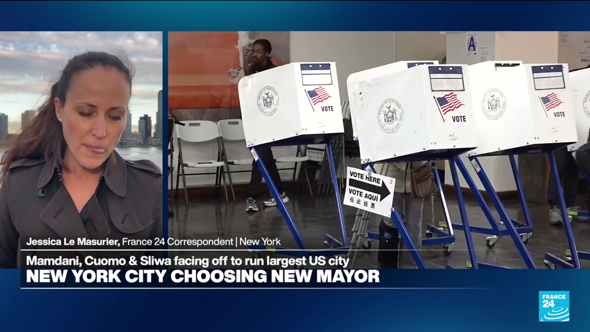 'Video thumbnail for US: Zohran Mamdani set to become New York’s first Muslim mayor'