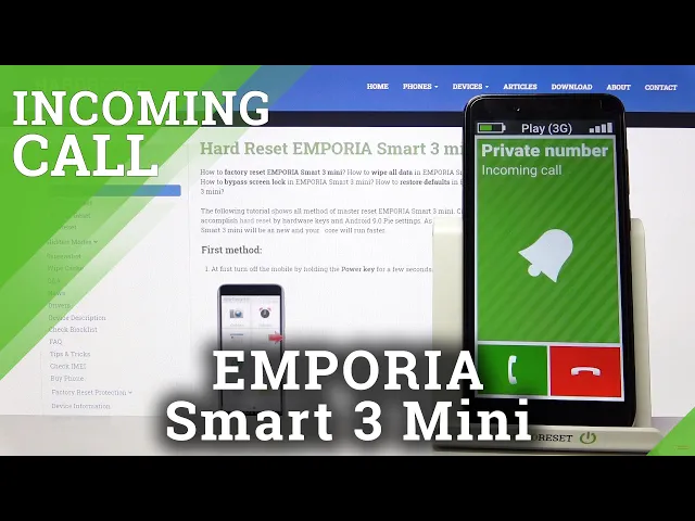 Video thumbnail for Emporia Smart 3 Mini Incoming Call Presentation & Settings