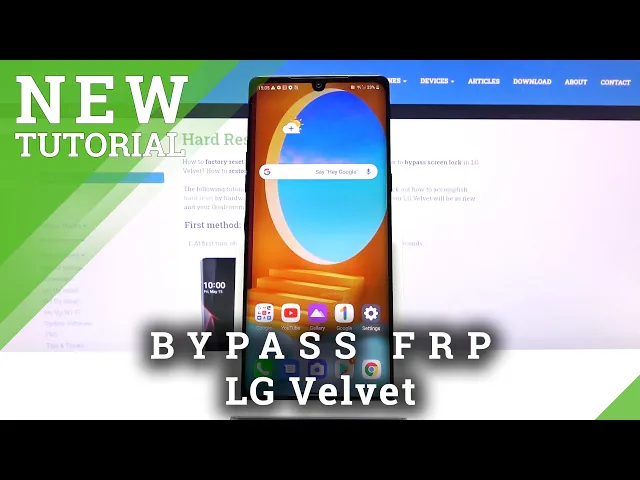 Video thumbnail for How to Unlock FRP on LG Velvet - Bypass Google Verification / Remove Factory Reset Protection