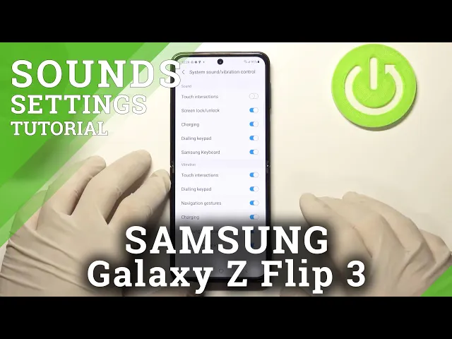 Video thumbnail for How to Switch On or Off Screen Locking Sounds in Samsung Galaxy Z Flip 3?