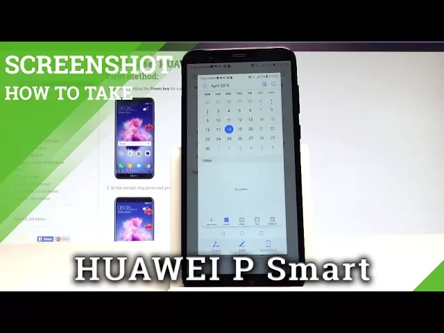 Video thumbnail for How to Take Screenshot in HUAWEI P Smart - Capture Screen |HardReset.Info