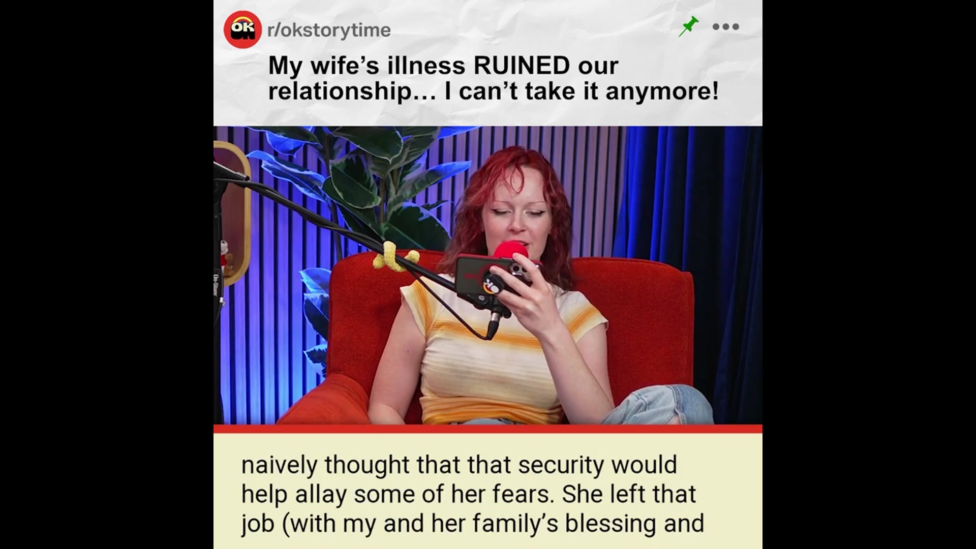 'Video thumbnail for My wife’s illness tore us apart… I don’t know what to do anymore. - r/relationshps | Reddit Stories'
