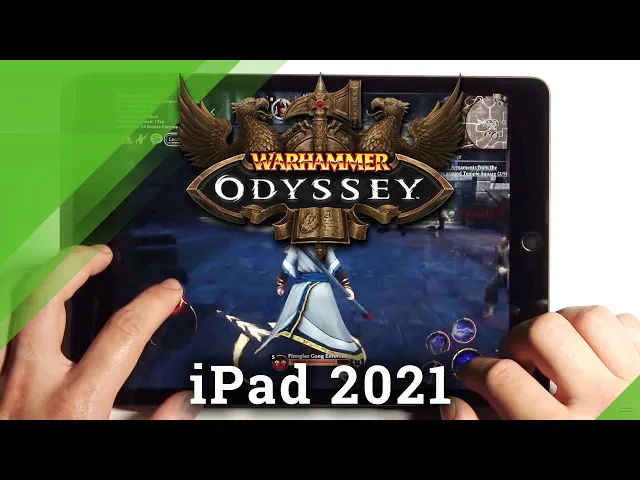 Video thumbnail for Warhammer Odyssey  Performance Checkup on iPad 2021 – Gameplay