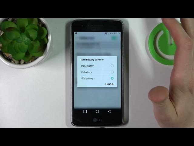 Video thumbnail for How to Save Battery on LG K8 Dual (2017) – Activate Power Saving Mode