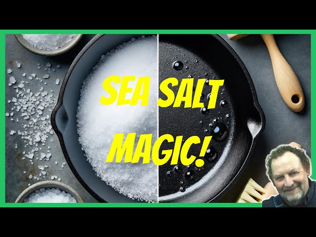 Video thumbnail for How To (Remove) Old STICKY GREASE From A Cast Iron Skillet!