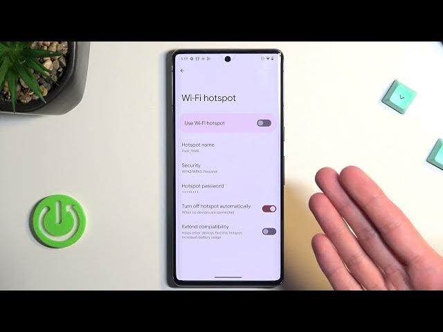 Video thumbnail for How to Enable Portable Hotspot in GOOGLE Pixel 7 Pro – Set Hotspot Network