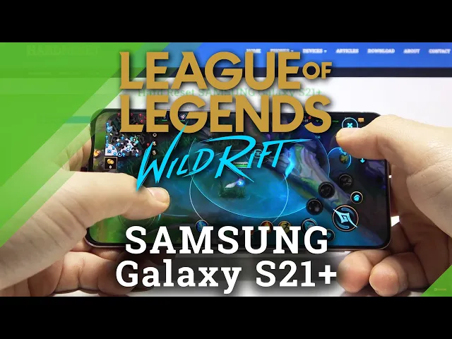 Video thumbnail for Test Wild Rift on SAMSUNG Galaxy S21+ - 120Hz Gaming Performance