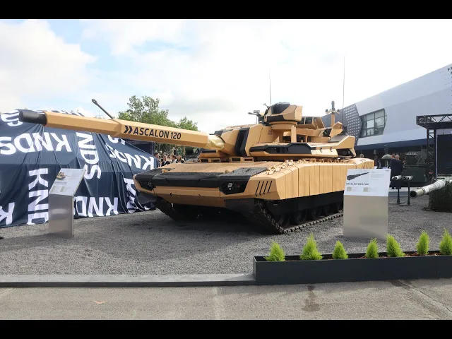 'Video thumbnail for Eurosatory 2024  Day 2 KNDS Centurio UGVs, Ascalon Guns, Strix Electric Motorbikes & Paradigm Shift'