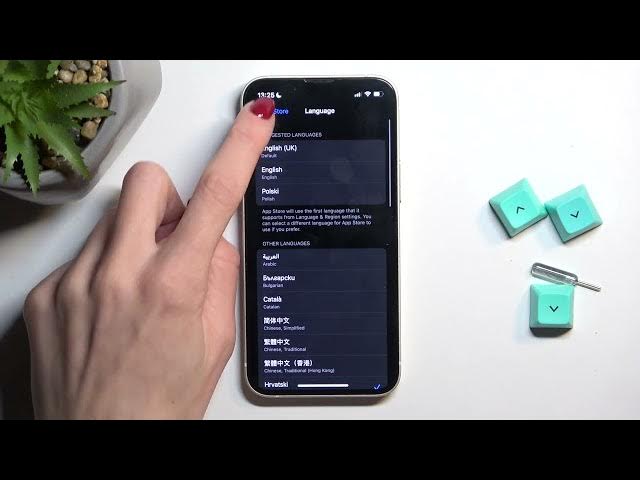 Video thumbnail for How to Change Language on APPLE App Store?