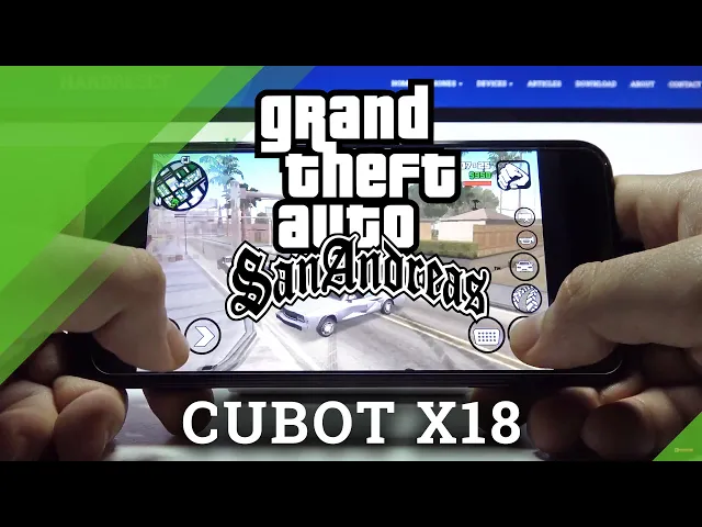 Video thumbnail for Cubot X18 GTA San Andreas Game Test