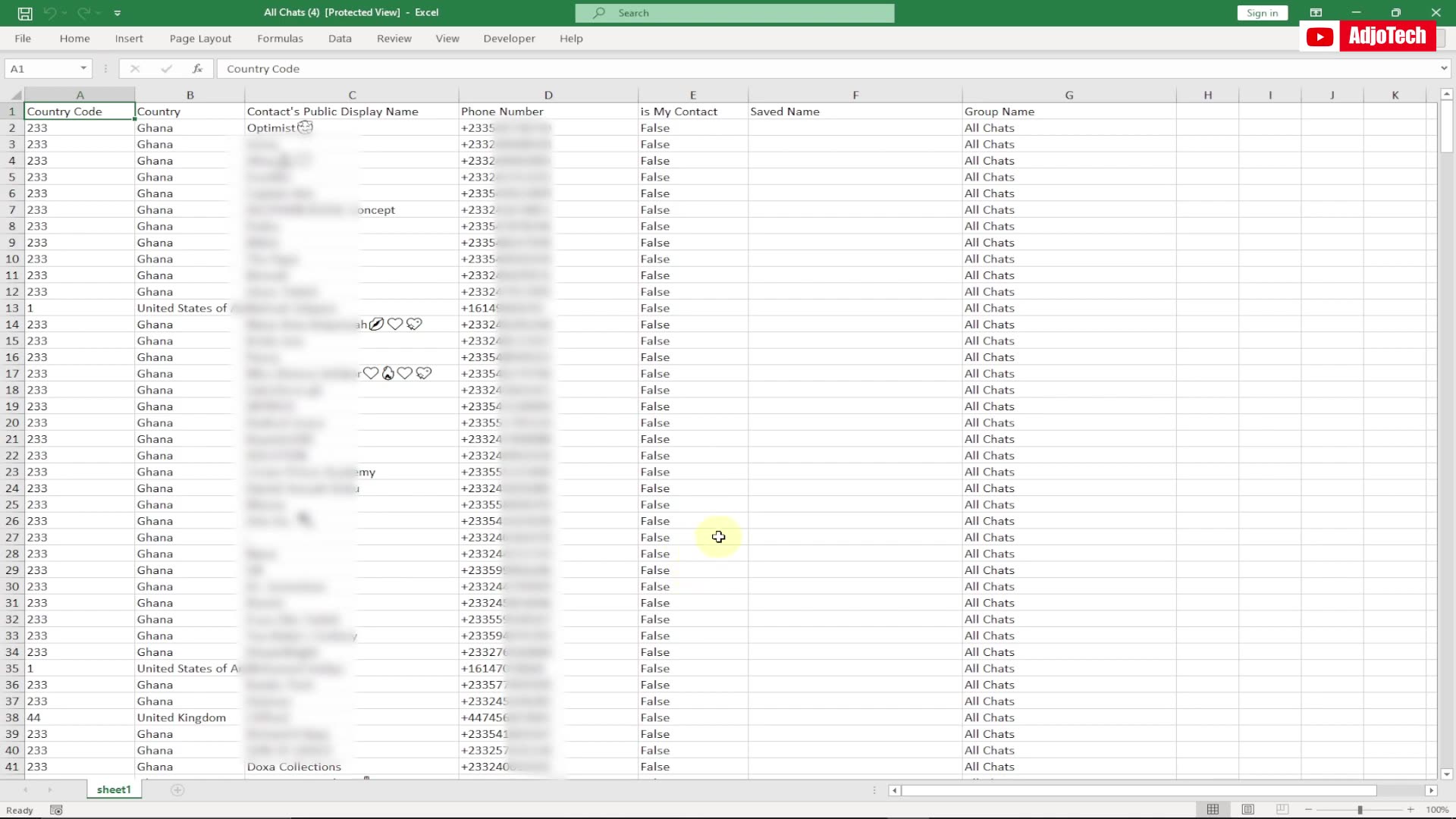 Video thumbnail for How to Export All WhatsApp Group Contacts to Excel