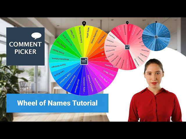 Video thumbnail for Wheel Of Names Tutorial: How To Create A Spinning Wheel?