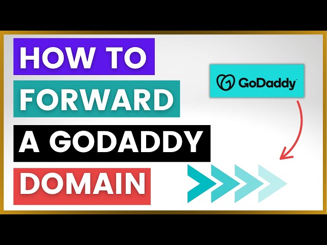 Video thumbnail for How To Forward A GoDaddy Domain? [in 2025]