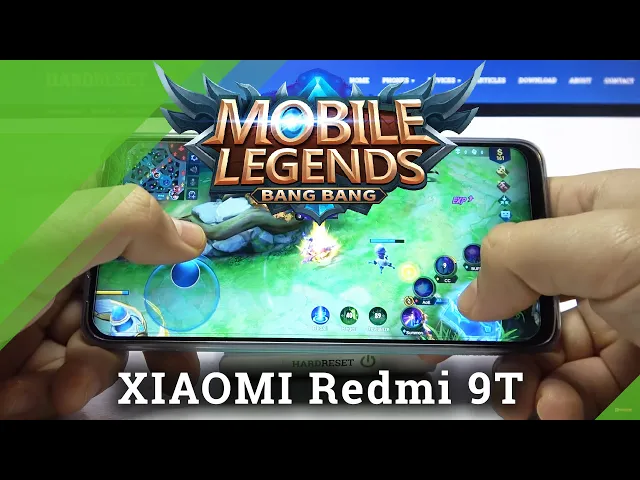 Video thumbnail for Xiaomi Redmi 9T - Mobile Legends on Highest Graphic Settings