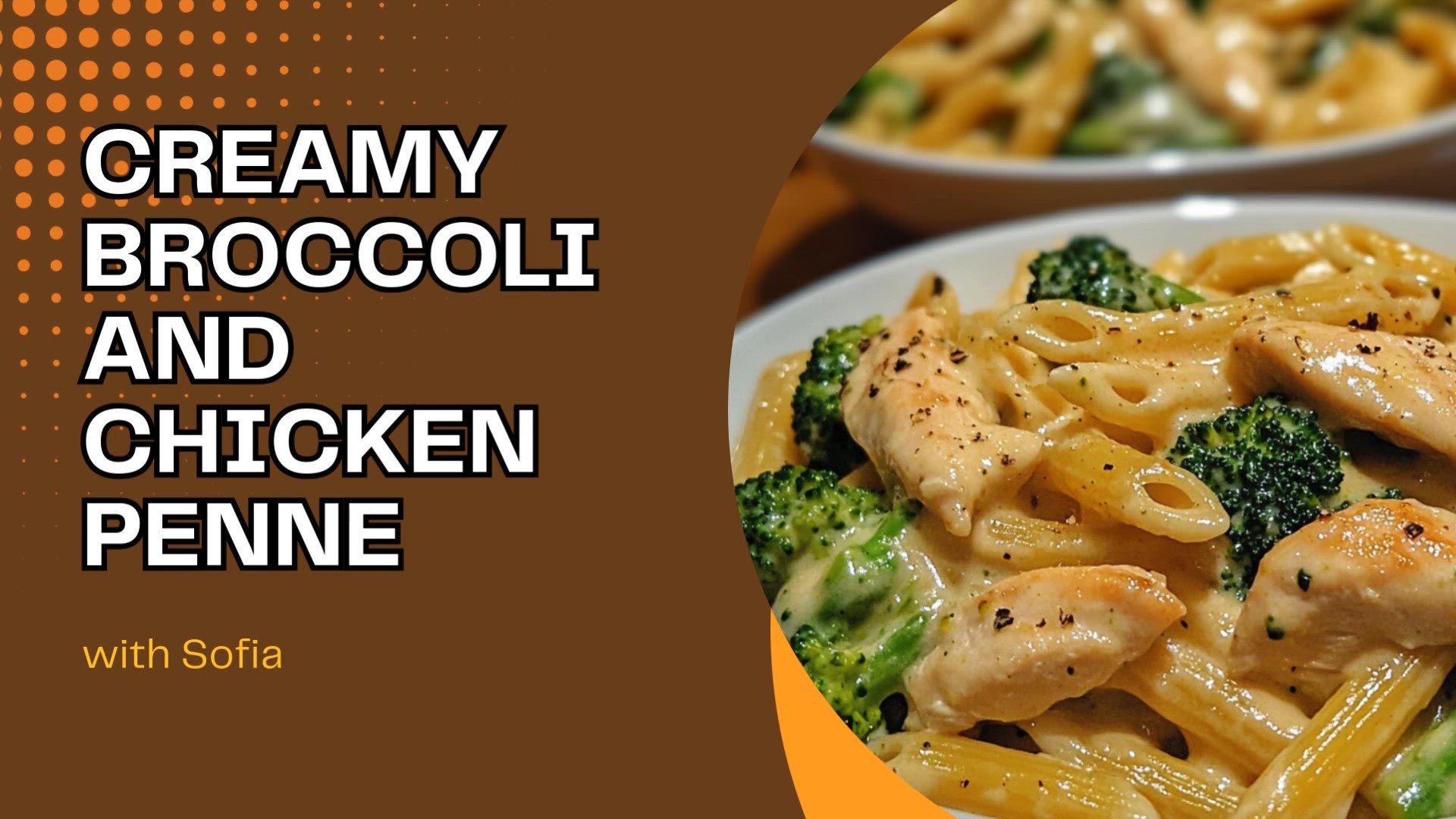 Video thumbnail for Creamy Broccoli and Chicken Penne