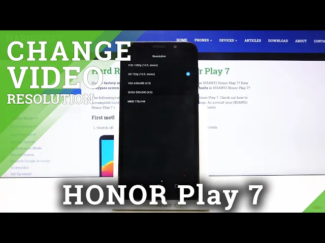 Video thumbnail for How to Change Video Quality in Honor Play 7 – Adjust Quality of Recording Videos
