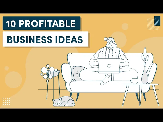'Video thumbnail for 10 Profitable Business Ideas That You Can Start Today'