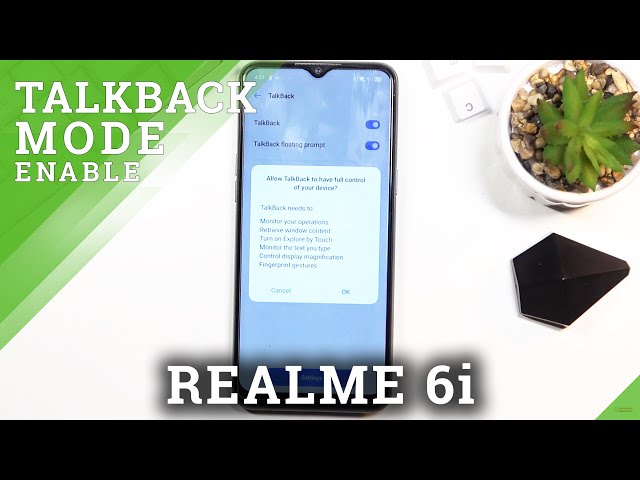 Video thumbnail for How to Activate TalkBack on REALME 6i – Allow Screen Reader
