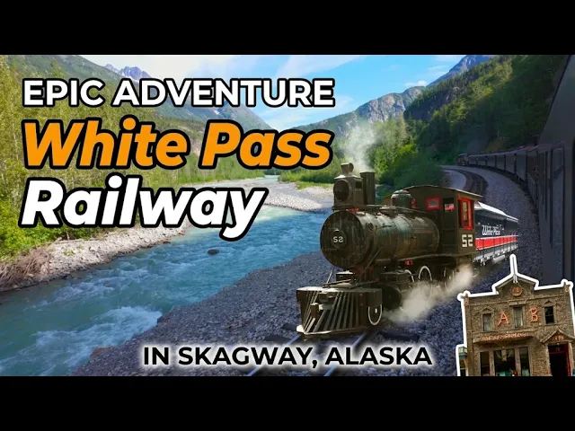 Video thumbnail for Epic adventure on the White Pass Railway in Skagway Alaska