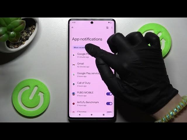 Video thumbnail for How to Personalize Notifications on GOOGLE Pixel 7 Pro – Turn On / Off App Notifications