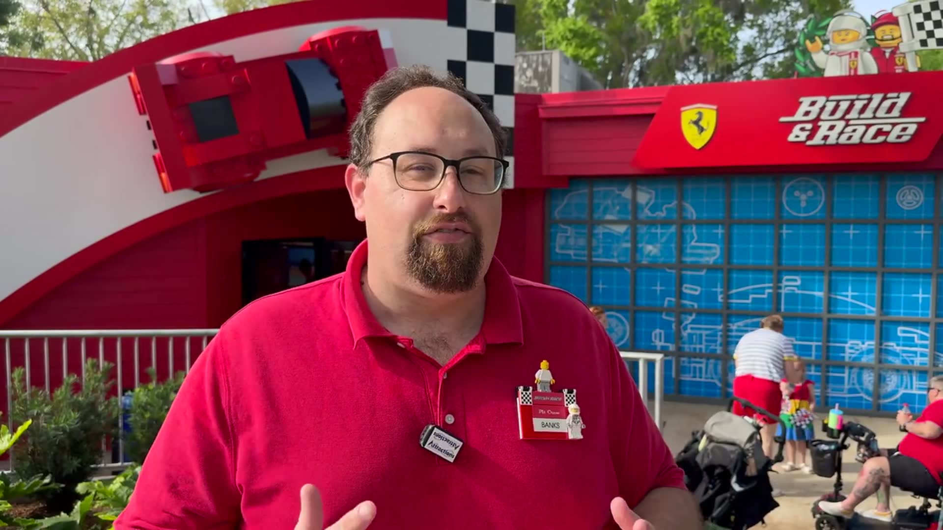 'Video thumbnail for Inside the Lego Ferrari Build And Race Attraction at Legoland Florida'