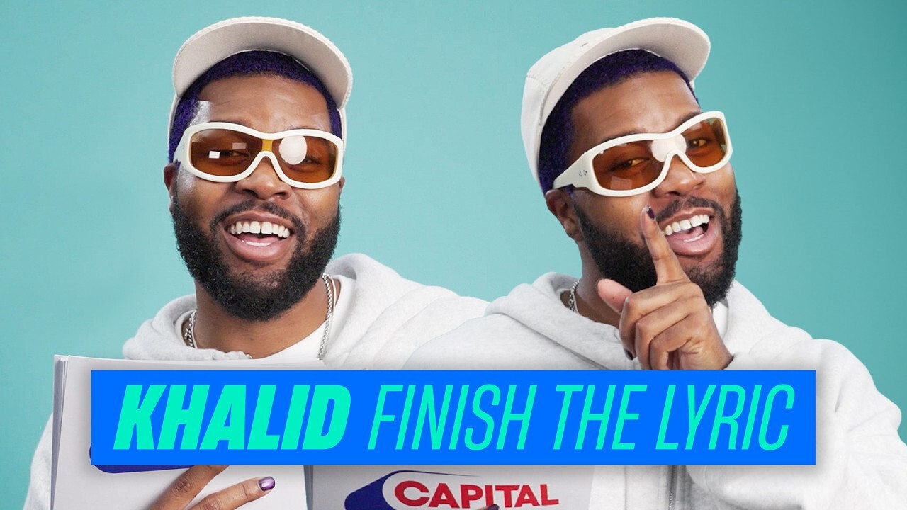 Video thumbnail for Khalid covers Harry Styles, Sabrina Carpenter and Justin Bieber in Finish The Lyric | Capital
