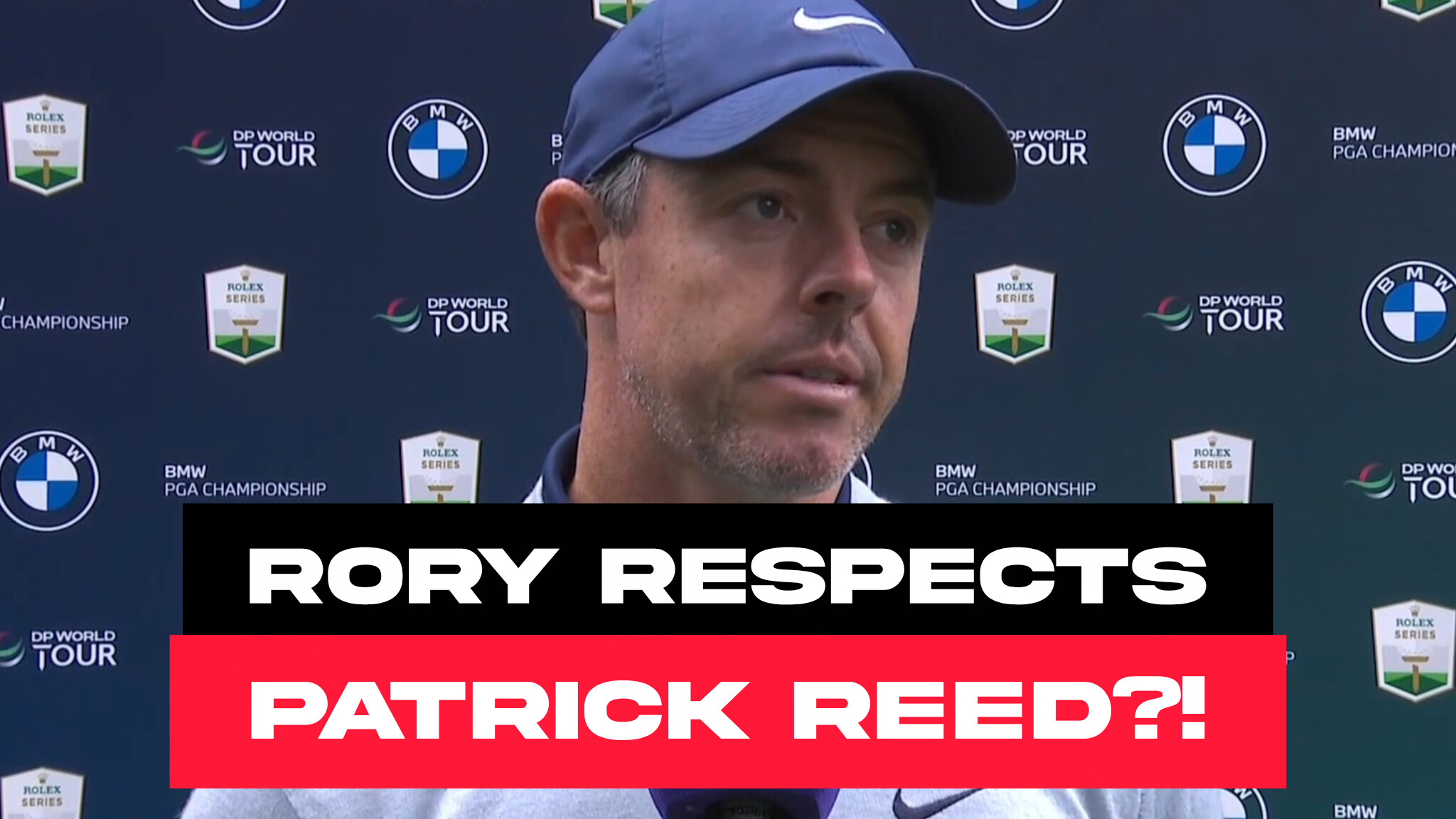 Video thumbnail for Rory McIlroy respects Patrick Reed's post-LIV Golf return