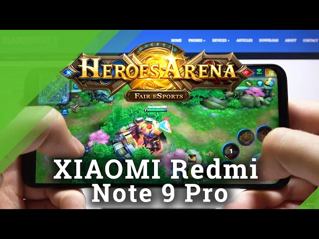 Video thumbnail for Heroes Arena on XIAOMI Redmi Note 9 Pro - Game Test
