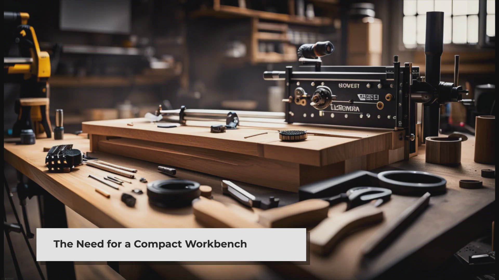 'Video thumbnail for How to Build a Workbench That Fits Just About Anywhere'