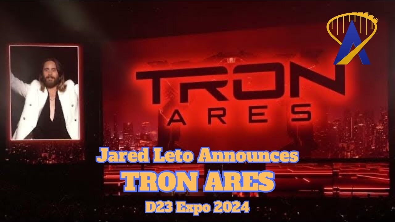 Video thumbnail for Jared Leto Announces Tron Ares at Disney D23 2024