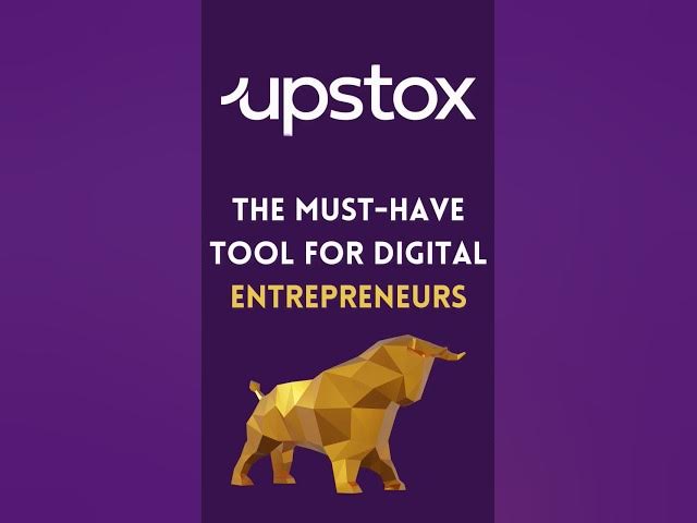 Video thumbnail for Upstox: The Must-Have Tool for Digital Entrepreneurs! #shorts #upstox #trading #stockmarket