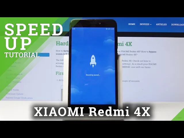 Video thumbnail for How to Speed Up XIAOMI Redmi 4X - Refresh & Optimize System