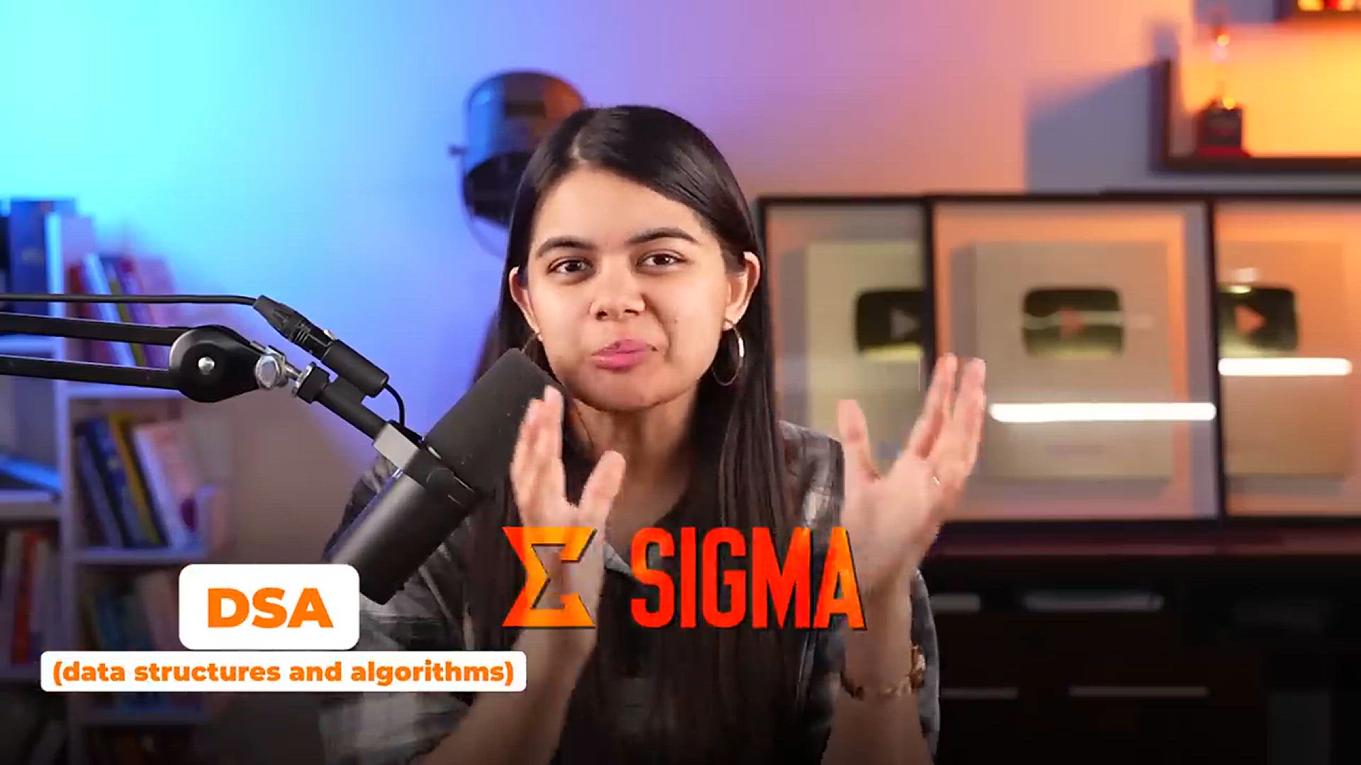 'Video thumbnail for QnA Session with Shradha Ma'am _ Sigma - DSA & Web Development'