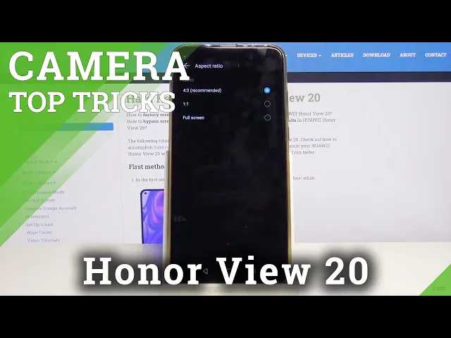 Video thumbnail for Find Out Top Camera Tricks on Honor View 20