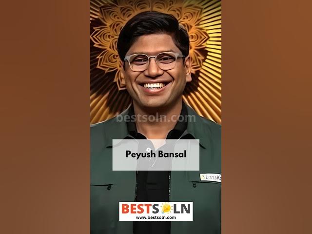 Video thumbnail for Peyush Bansal's Story #shorts #peyushbansal #lenskart #sharktankindia #entrepreneurship #story