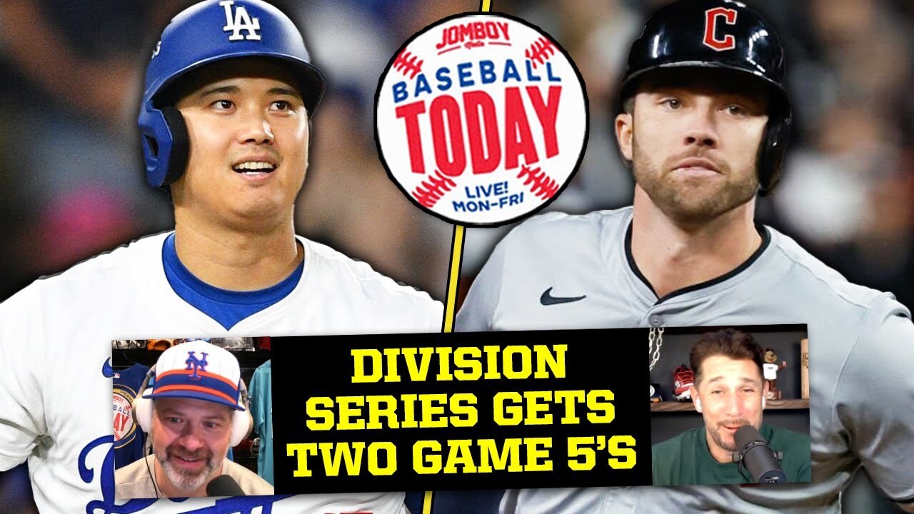 Video thumbnail for MLB division series continue on with two game fives! | Baseball Today