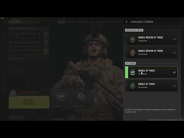 Video thumbnail for Call Of Duty Warzone 2.0 - How To Activate Weapon & Profile XP Boost