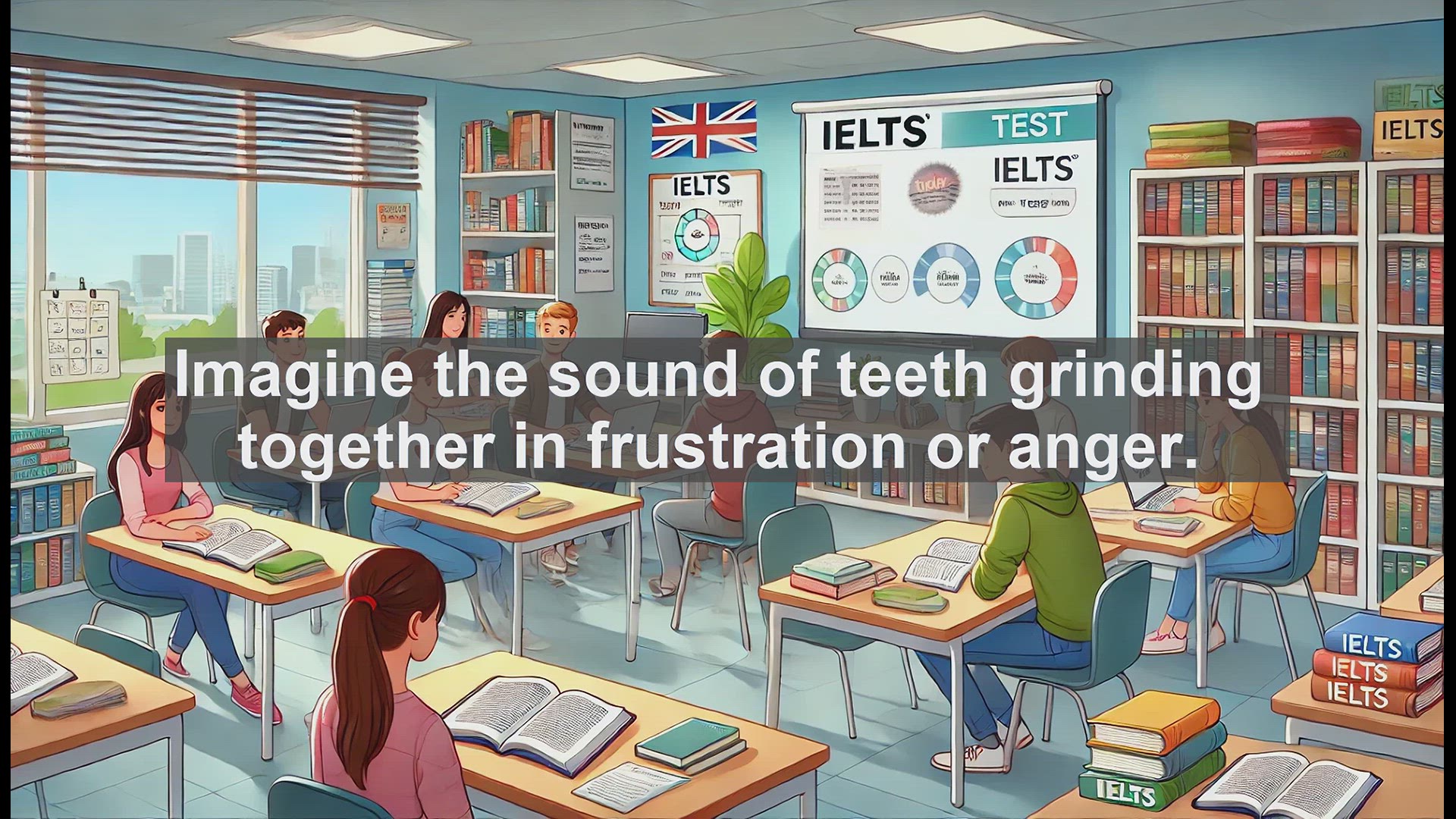 'Video thumbnail for 5000 Must Know IELTS 8.0 Vocabulary - Mastering 'Gnash': Boost Your IELTS Vocabulary'