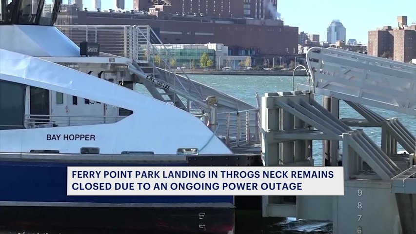 Video thumbnail for Ferry Point Park ferry landing closure disrupts Bronx commuters as riders seek answers