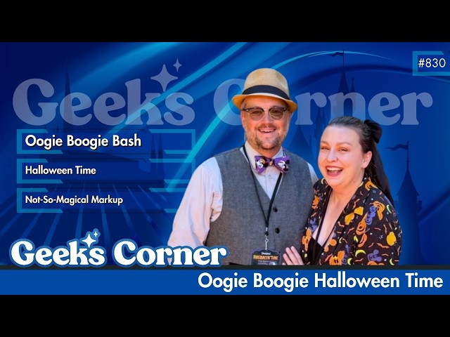 Video thumbnail for Oogie Boogie Halloween Time - GEEKS CORNER #830